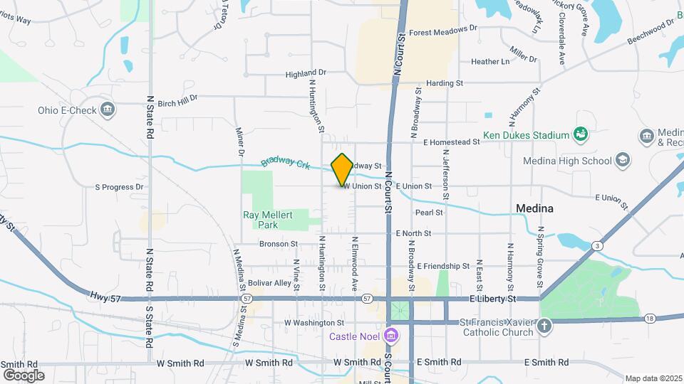 222 W Union St Mapa y Detalles de la Ubicación