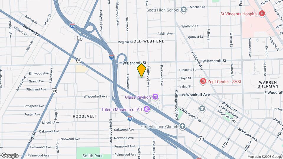 2062 Robinwood Ave, Unit Apt 3 Mapa y Detalles de la Ubicación