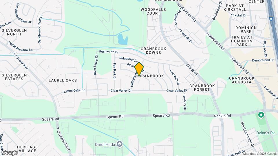 13831 Sandover Dr Map and Location Details