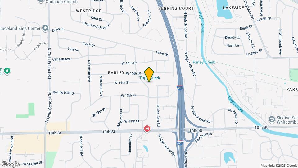 1365 Farley Dr Map and Location Details