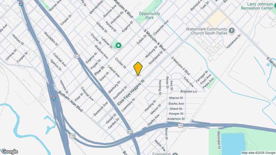 2506 Southland St Map and Location Details