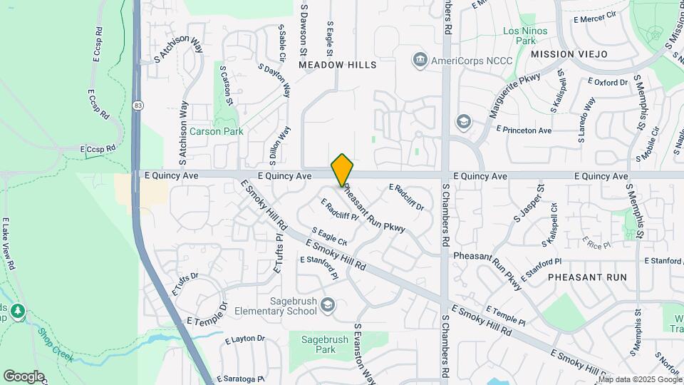 4323 S Eagle Cir Map and Location Details