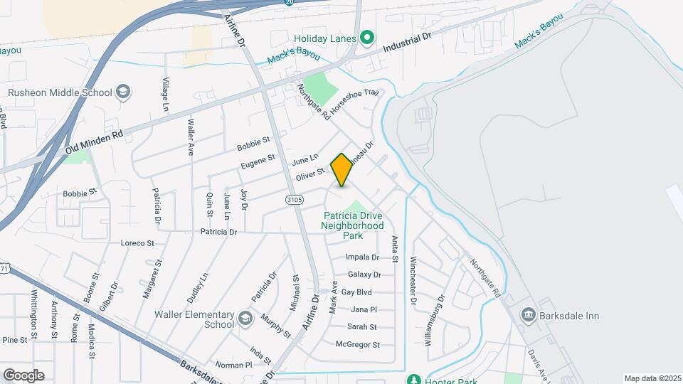 3105 Donald Dr Map and Location Details