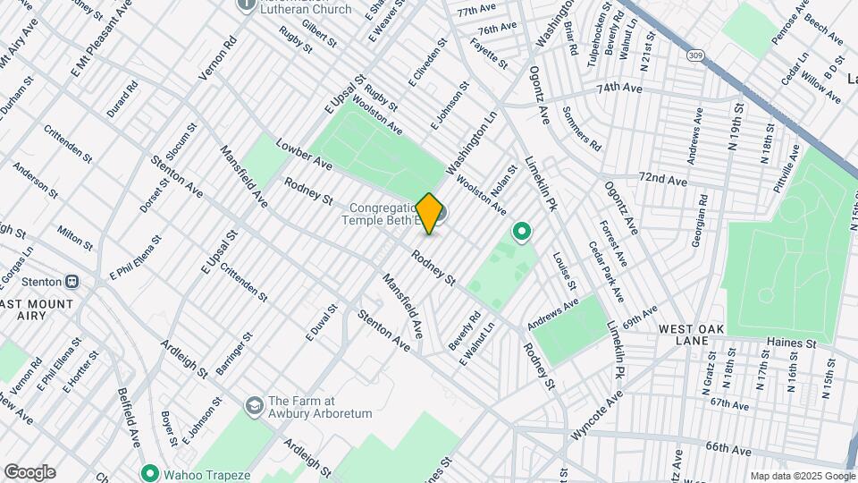 1624 E Mayland St Map and Location Details