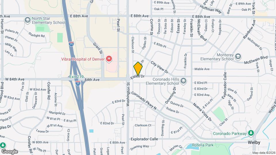 820 Essex Dr Mapa y Detalles de la Ubicación