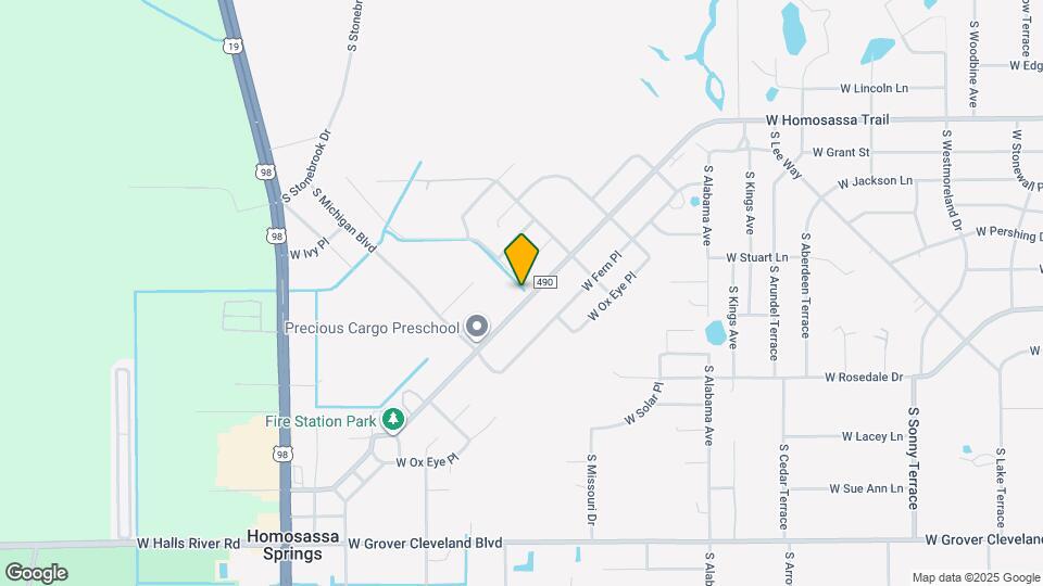 8071 W Homosassa Trail Map and Location Details