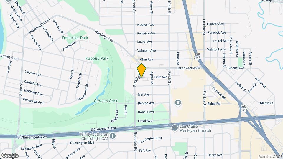 1707 Goff Ave Mapa y Detalles de la Ubicación