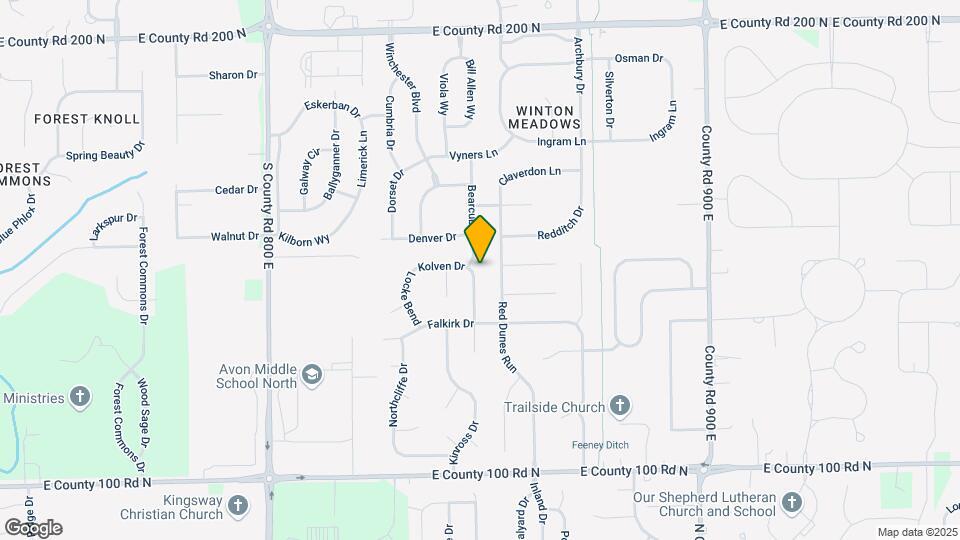 1455 Bearsden Dr Map and Location Details