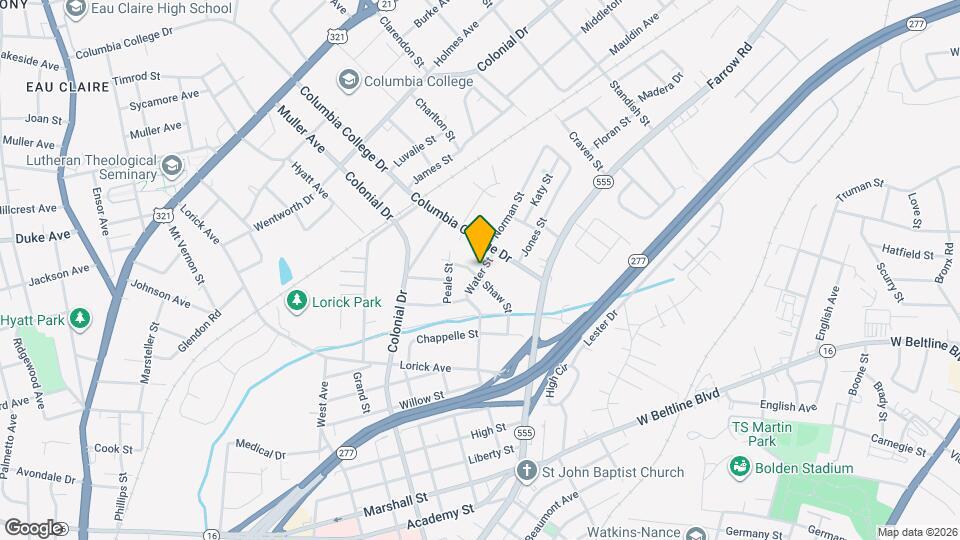 4111 Water St Map and Location Details