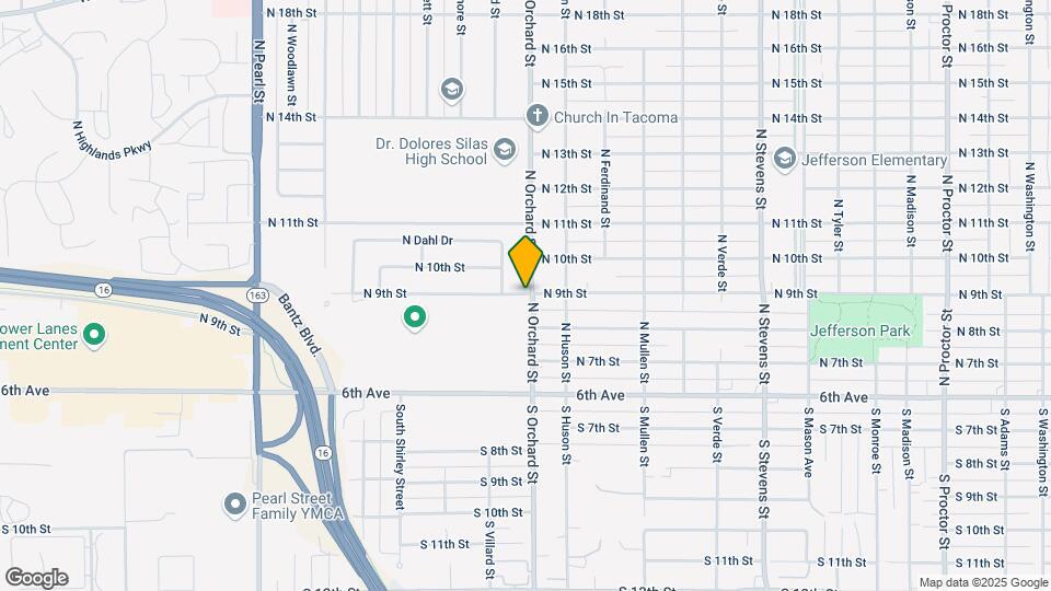 5102 N 9th St-Unit -5102 N 9th St #A Map and Location Details