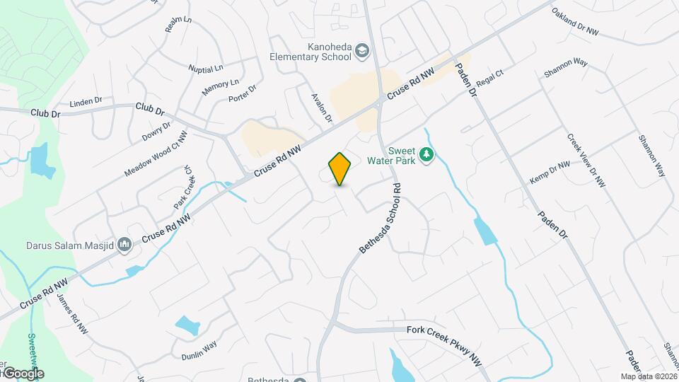 799 Avalon Forest Way Map and Location Details