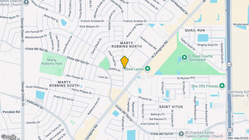 1568 Dick Mayers Dr Map and Location Details