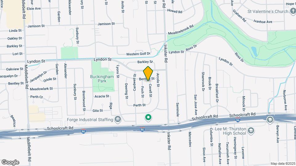 14255 Cavell St Map and Location Details