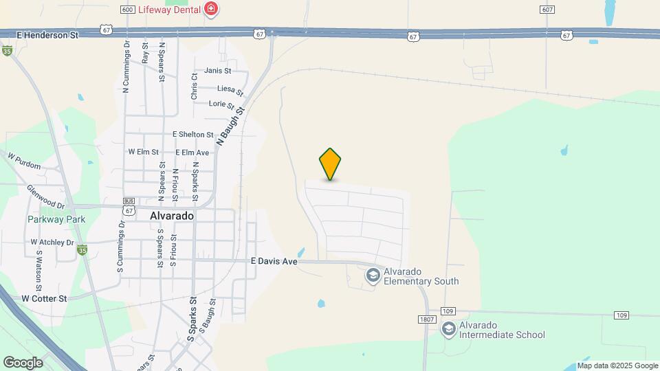 1033 Nighthawk Trl Map and Location Details