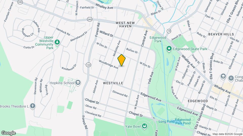 187 Alden Ave, Unit Lg 2 bedroom apt for rent Map and Location Details