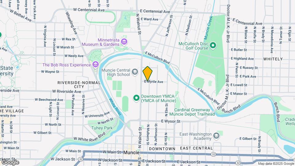 745 N Mulberry St Map and Location Details
