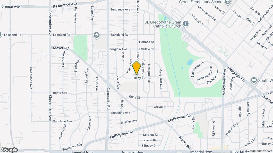 13569 Lukay St Mapa y Detalles de la Ubicación