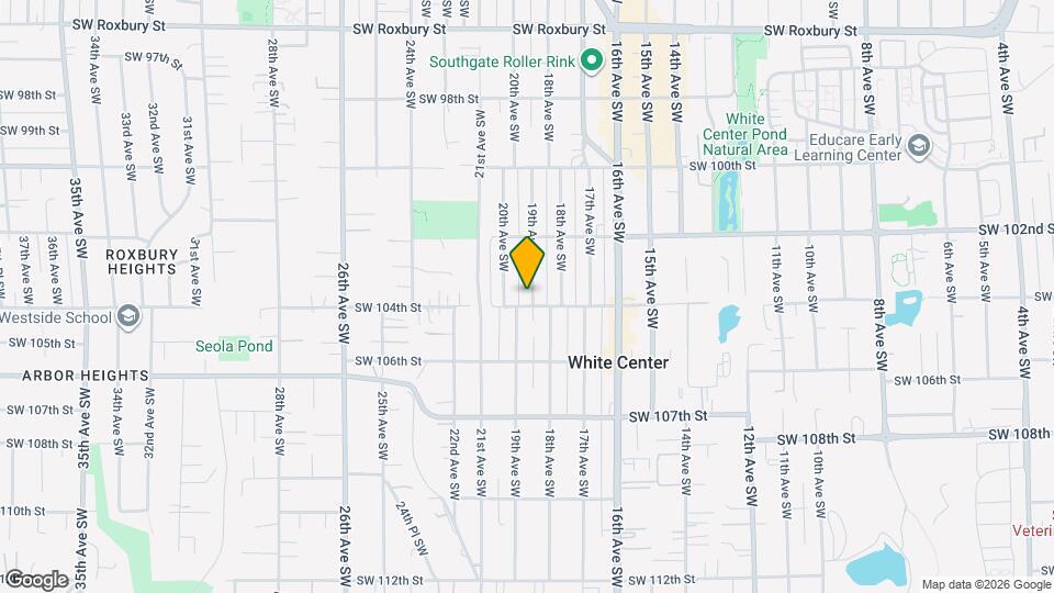 10253 19th Ave SW Mapa y Detalles de la Ubicación