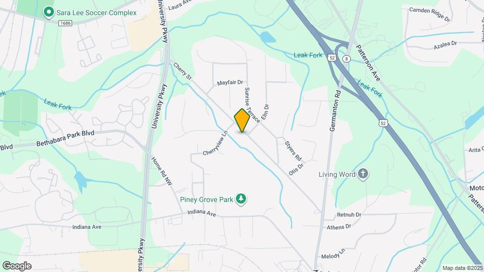 5002 Cherry St Map and Location Details