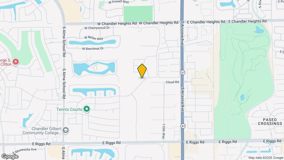 432 W Champagne Dr Map and Location Details