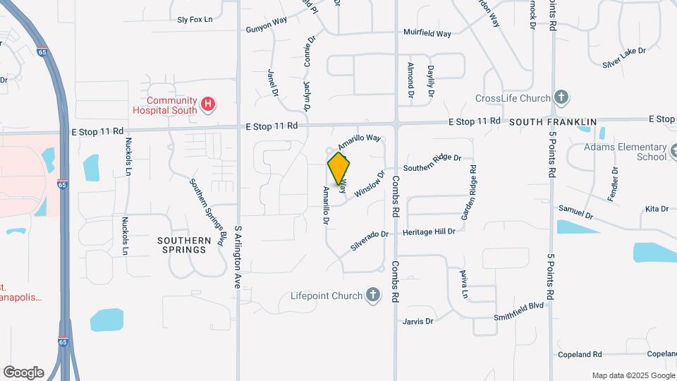8172 Amble Way Map and Location Details