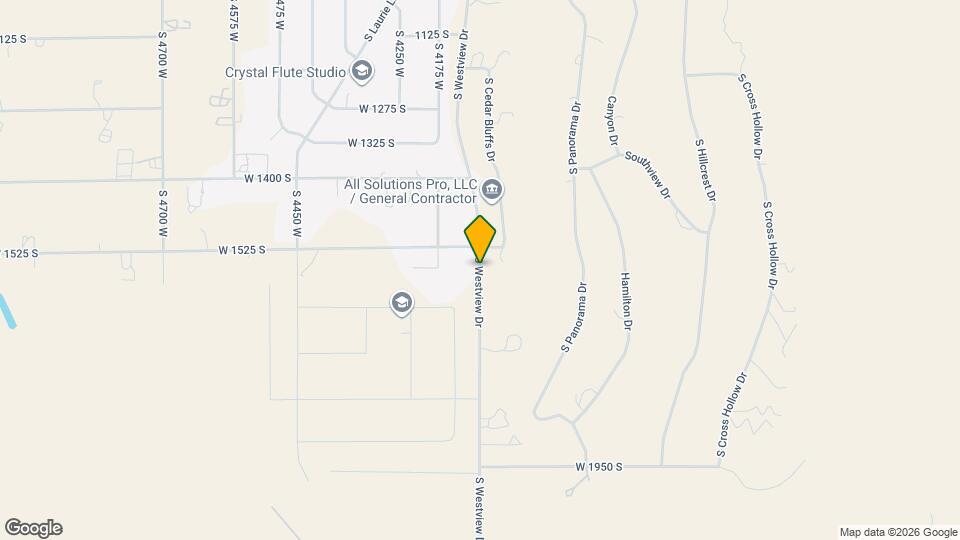 1563 S Topaz Dr Map and Location Details