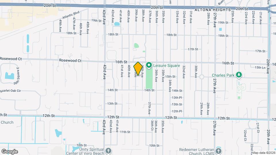 1466 39th Ave Map and Location Details