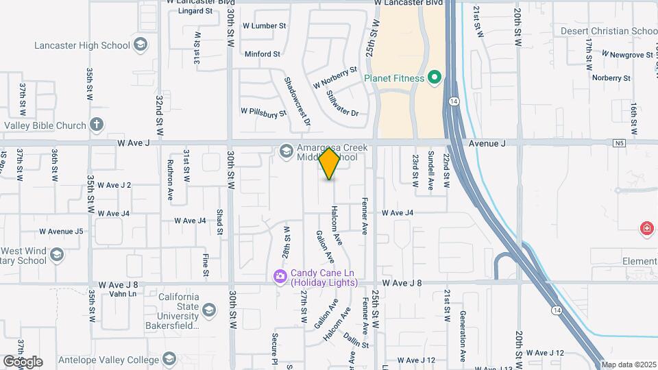 44249 Halcom Ave Map and Location Details