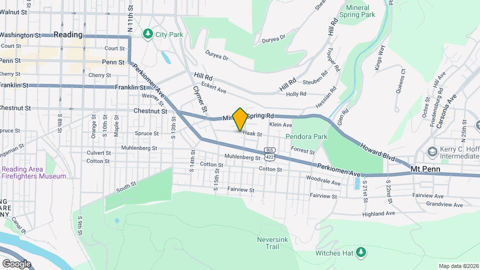 1566 Haak St Map and Location Details