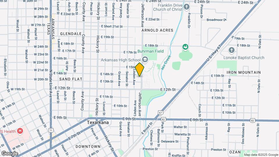 1305 Jefferson Ave, Unit 1307 Jefferson Ave (Right Unit) Map and Location Details