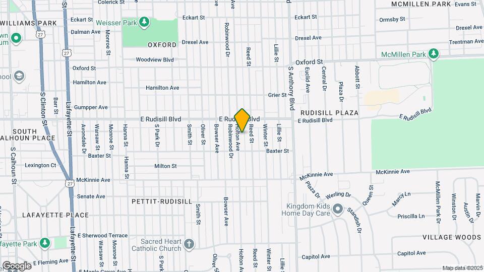 4005 Holton Ave Map and Location Details
