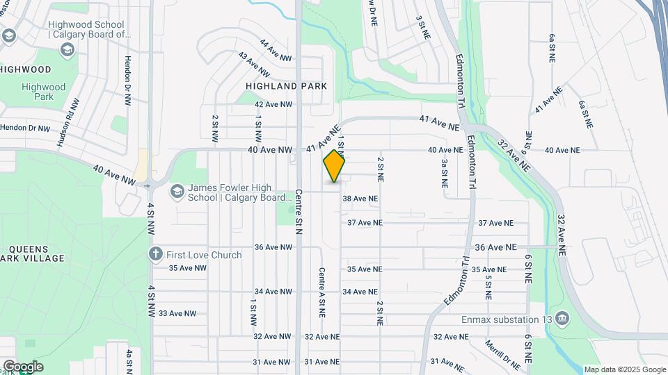 124 38 Av NE Map and Location Details