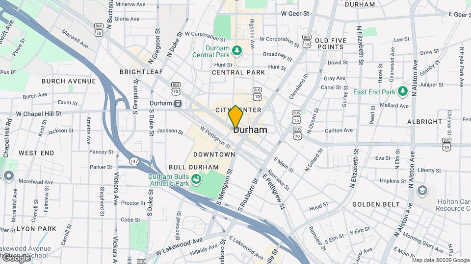 215 W Geer St Map and Location Details