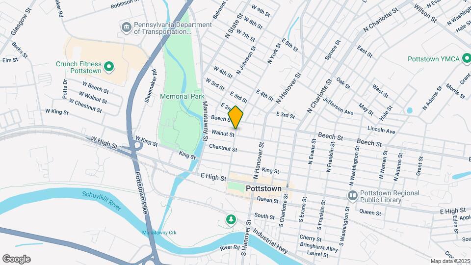 151 N York St Map and Location Details
