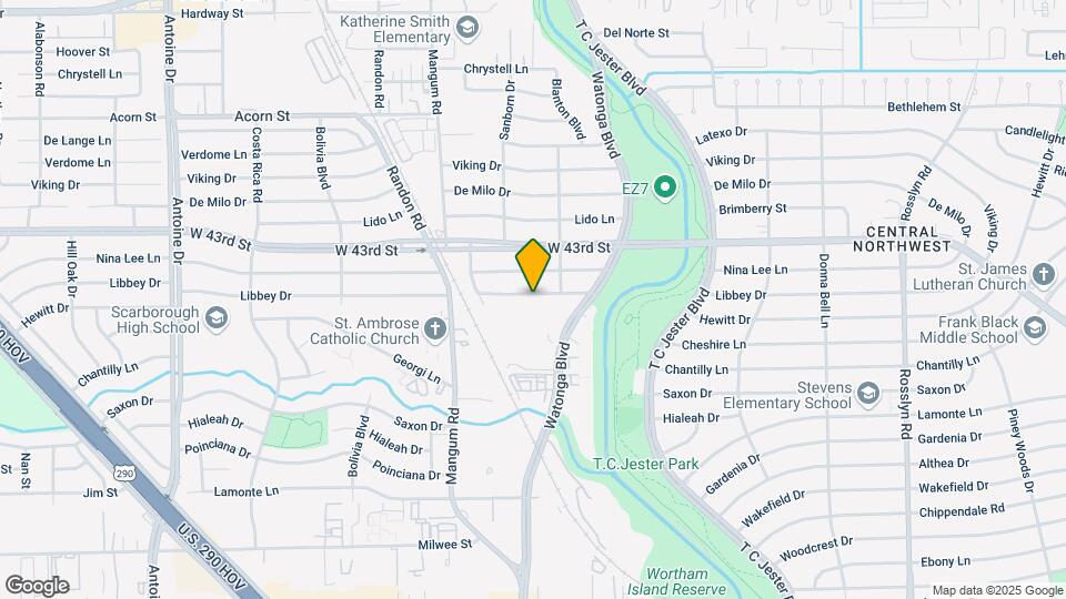 4601 Libbey Dr Map and Location Details
