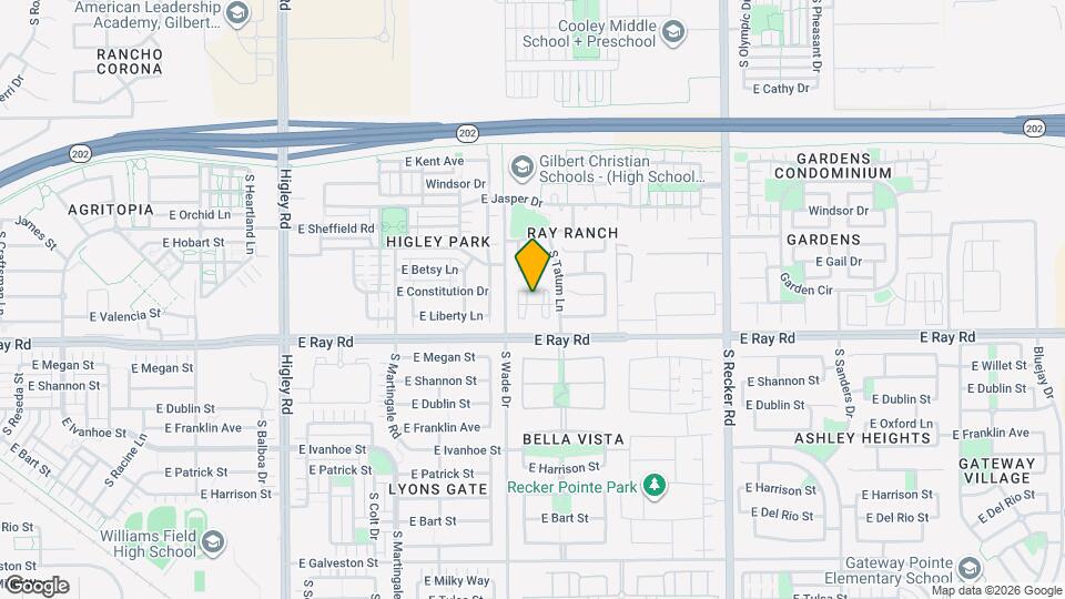 3648 E Constitution Dr Map and Location Details