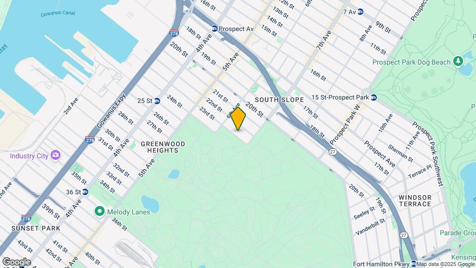 313 23Rd Street Map and Location Details
