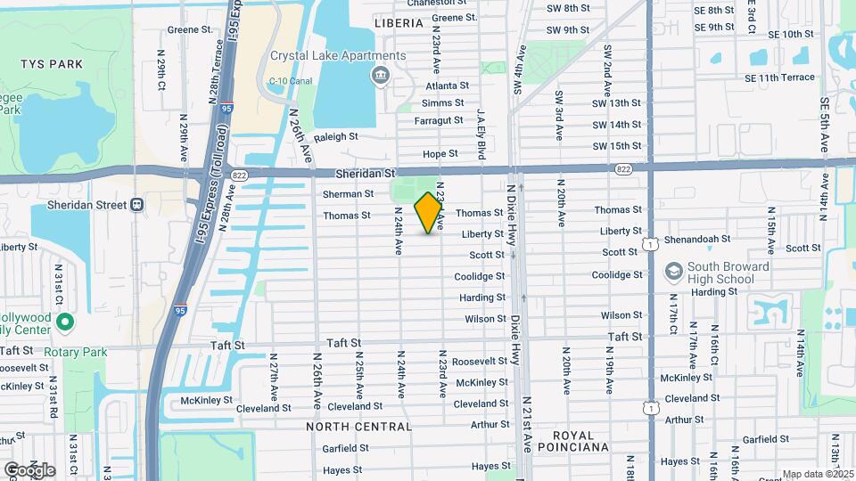 2314 Liberty St Map and Location Details