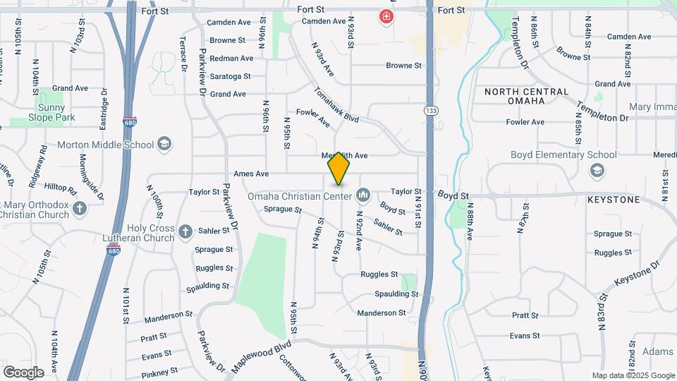 4244 N 93rd St Map and Location Details