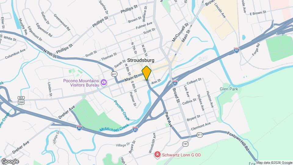 27 S 7th St Map and Location Details