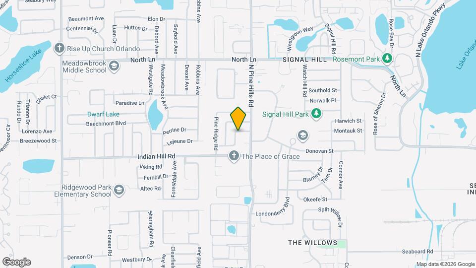 5216 Palisades Dr Map and Location Details