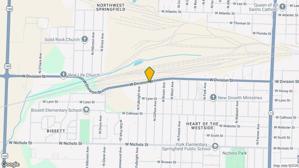 1454 N Ethyl Ave Map and Location Details