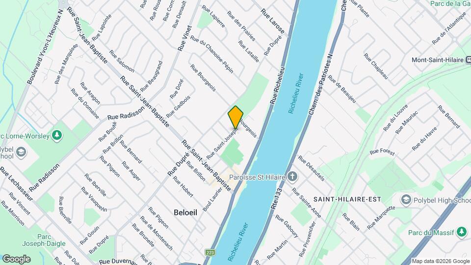 1003-1007 Saint-Joseph Rue Map and Location Details