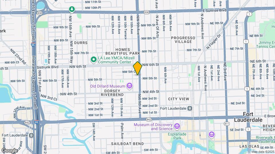 905 NW 5th St Map and Location Details