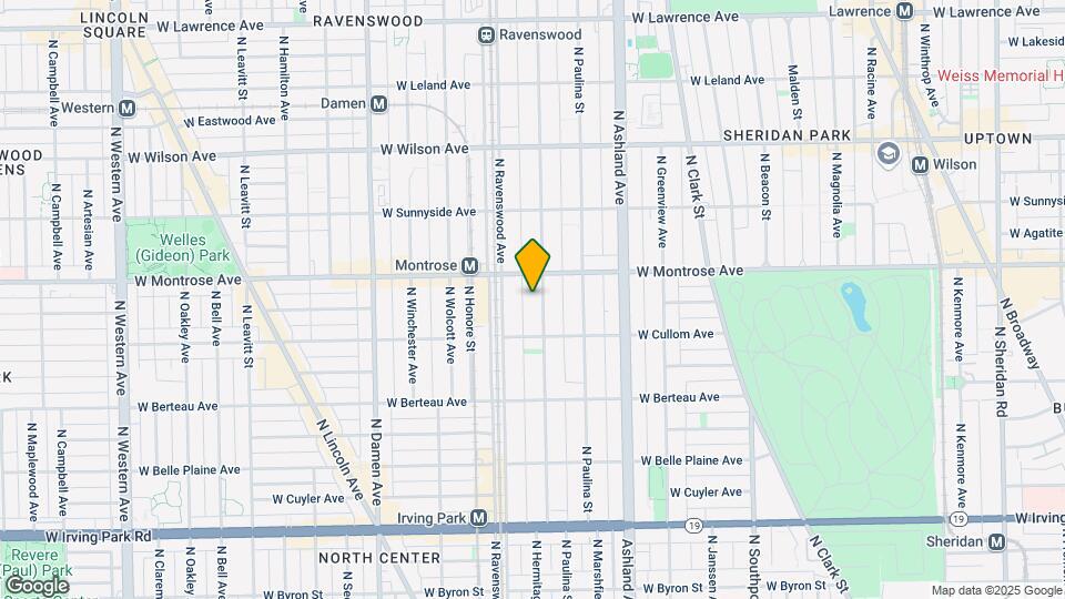 4328 N Hermitage Ave Map and Location Details