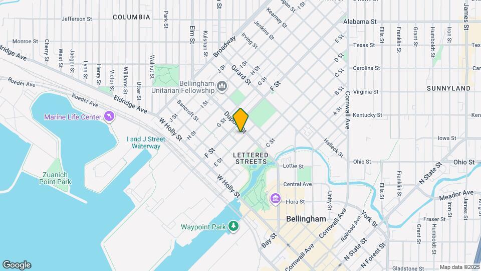 1611 E St Map and Location Details