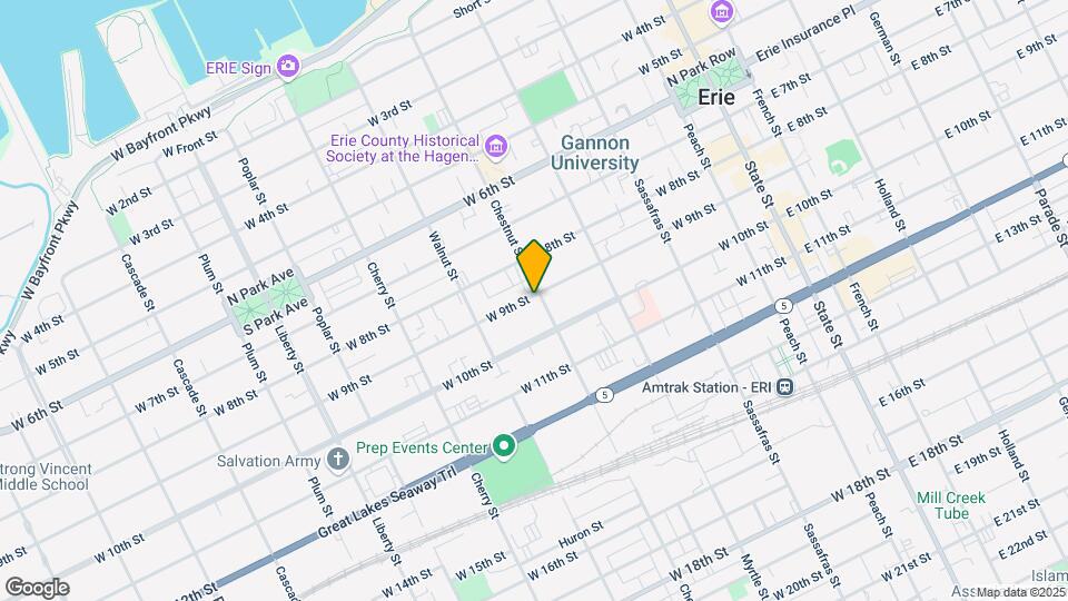 403w9th Map and Location Details