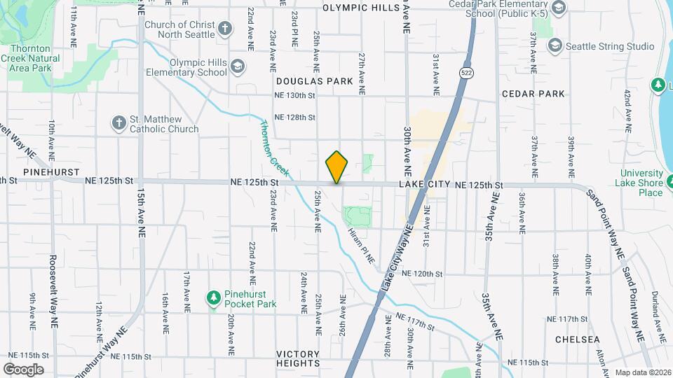 2521 NE 125th St, Unit 2521 NE 125TH ST Mapa y Detalles de la Ubicación