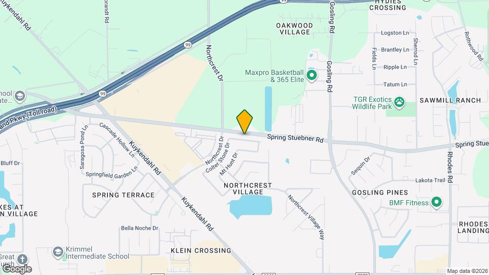 6130 Flagg Ranch Dr Map and Location Details