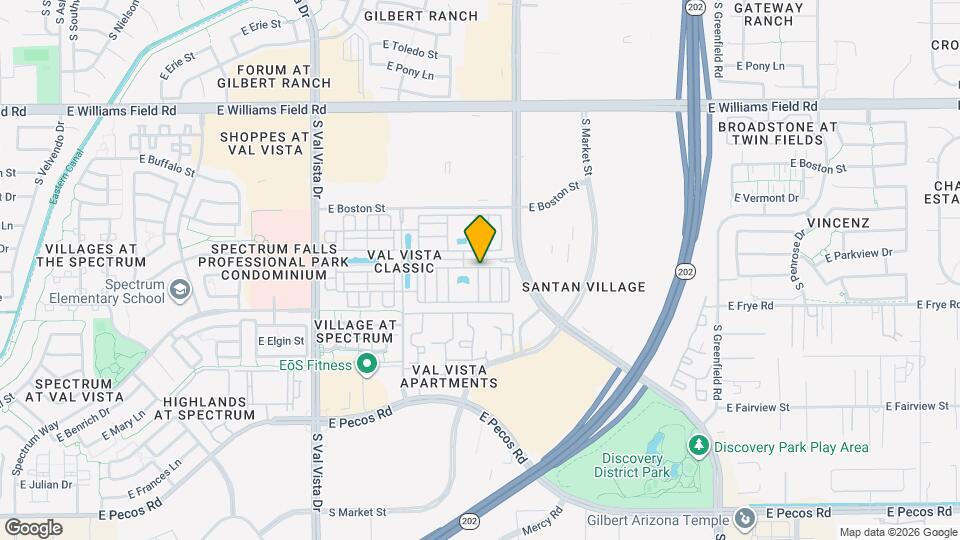 2727 S Equestrian Dr, Unit 101 Mapa y Detalles de la Ubicación